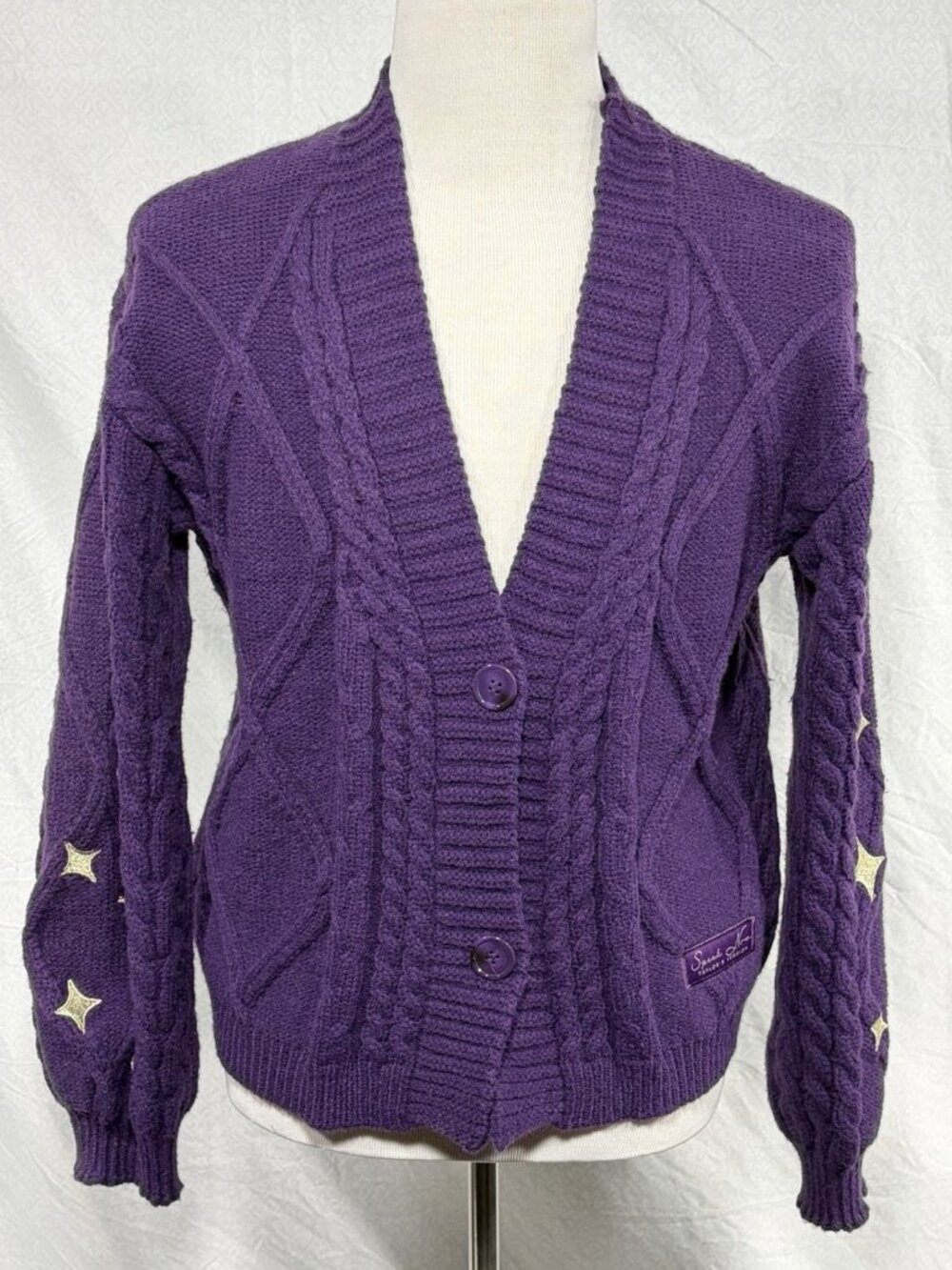 Taylor Swift Speak Now Taylors Version Cardigan - Purple Size XS/S Authentic